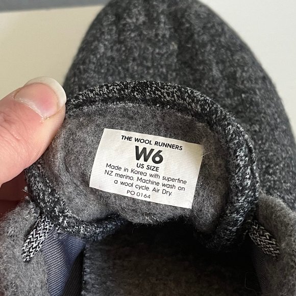 allbirds Shoes Allbirds Womens Gray Wool Runners Shoes Sneakers